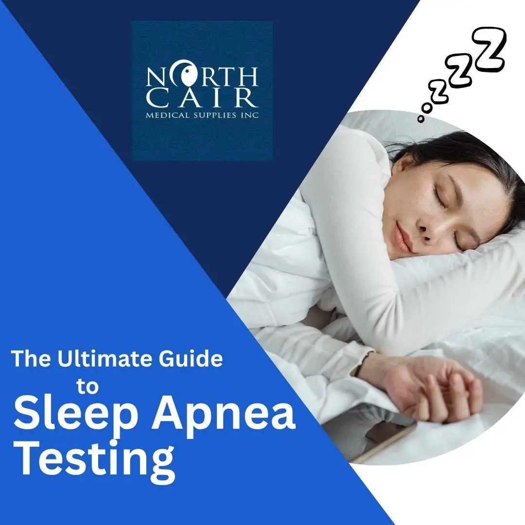 A photo of The Ultimate Guide to Sleep Apnea Testing showing diagnostic equipment and sleep lab setup.